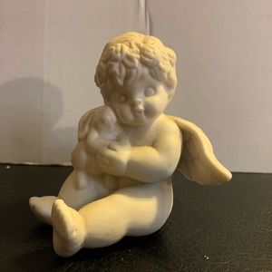 Cute Cherub with rabbit